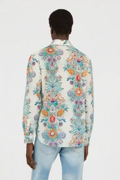 Roberto Cavalli Tropical Garden Print Shirt | Thumbnail 3 Roberto Cavalli Tropical Garden Print Shirt | Thumbnail 3