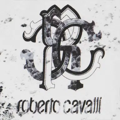 Roberto Cavalli Splatter Print Trousers with Monogram RC | Thumbnail 3 Roberto Cavalli Splatter Print Trousers with Monogram RC | Thumbnail 3