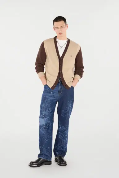 Roberto Cavalli Jeans With Dragon And Floral Pattern | Thumbnail 6 Roberto Cavalli Jeans With Dragon And Floral Pattern | Thumbnail 6
