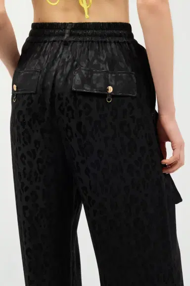 Roberto Cavalli Pants With Solid-Color Jaguar Skin Print | Thumbnail 5 Roberto Cavalli Pants With Solid-Color Jaguar Skin Print | Thumbnail 5