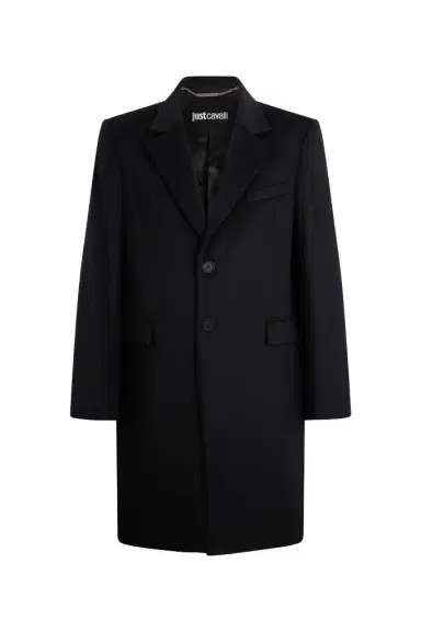 Roberto Cavalli Wool Blend Coat | Thumbnail 1 Roberto Cavalli Wool Blend Coat | Thumbnail 1