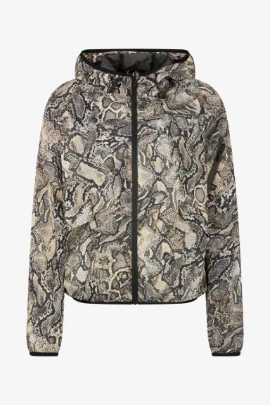 Roberto Cavalli Hooded Jacket With Python Print | Thumbnail 2 Roberto Cavalli Hooded Jacket With Python Print | Thumbnail 2