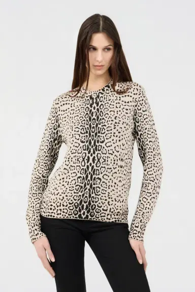 Roberto Cavalli Jaguar Print Top | Thumbnail 2 Roberto Cavalli Jaguar Print Top | Thumbnail 2