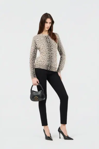 Roberto Cavalli Jaguar Print Top | Thumbnail 6 Roberto Cavalli Jaguar Print Top | Thumbnail 6