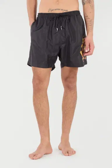 Roberto Cavalli Monogram And Fang Swim Shorts | Thumbnail 2 Roberto Cavalli Monogram And Fang Swim Shorts | Thumbnail 2