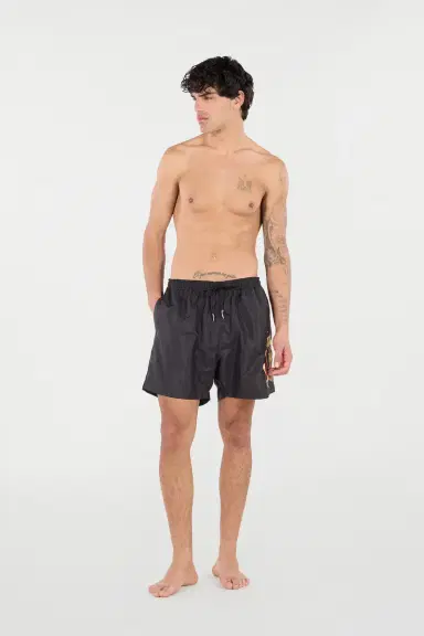Roberto Cavalli Monogram And Fang Swim Shorts | Thumbnail 7 Roberto Cavalli Monogram And Fang Swim Shorts | Thumbnail 7