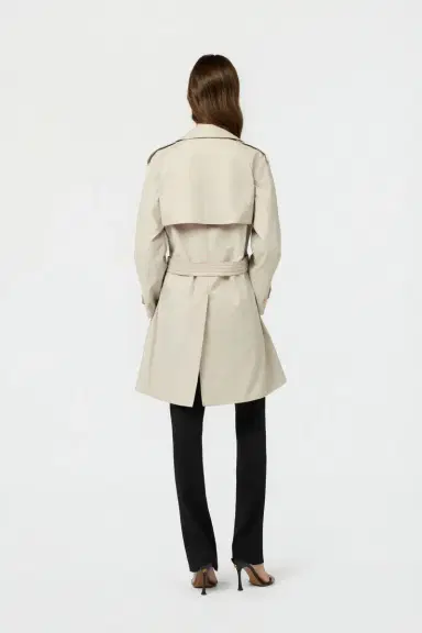 Roberto Cavalli Beige Trench Coat | Thumbnail 3 Roberto Cavalli Beige Trench Coat | Thumbnail 3