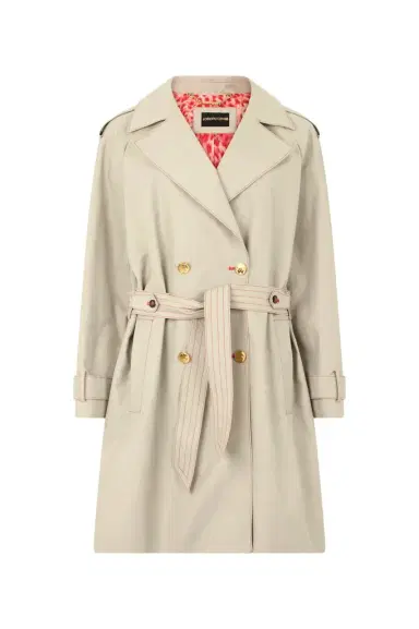 Roberto Cavalli Beige Trench Coat | Thumbnail 1 Roberto Cavalli Beige Trench Coat | Thumbnail 1