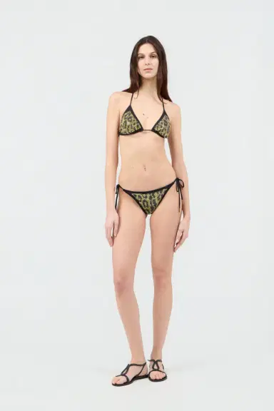 Roberto Cavalli Bikini with Luminous Jaguar Motif | Thumbnail 6 Roberto Cavalli Bikini with Luminous Jaguar Motif | Thumbnail 6