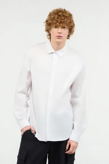 Roberto Cavalli Solid-Color Shirt | Thumbnail 2 Roberto Cavalli Solid-Color Shirt | Thumbnail 2