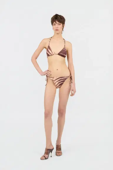 Roberto Cavalli Natural Barb Print Bikini | Thumbnail 6 Roberto Cavalli Natural Barb Print Bikini | Thumbnail 6