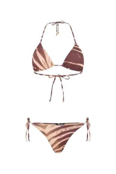 Roberto Cavalli Natural Barb Print Bikini | Thumbnail 1 Roberto Cavalli Natural Barb Print Bikini | Thumbnail 1