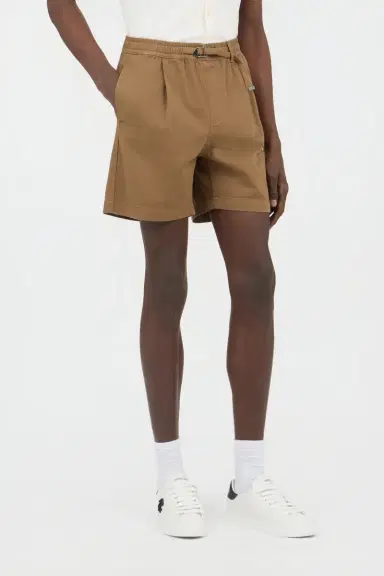 Roberto Cavalli Brown Belted Cotton Shorts | Thumbnail 2 Roberto Cavalli Brown Belted Cotton Shorts | Thumbnail 2