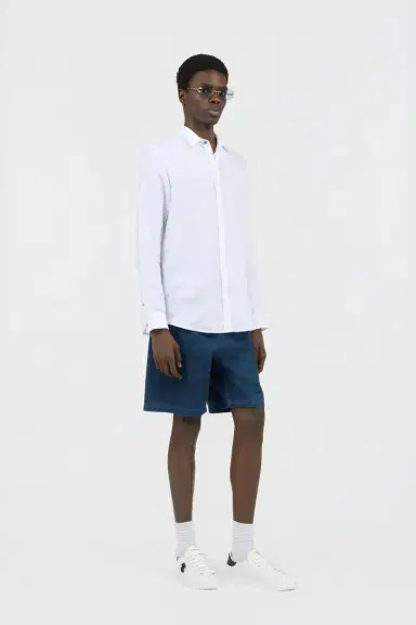 Roberto Cavalli White Linen Shirt | Thumbnail 6 Roberto Cavalli White Linen Shirt | Thumbnail 6