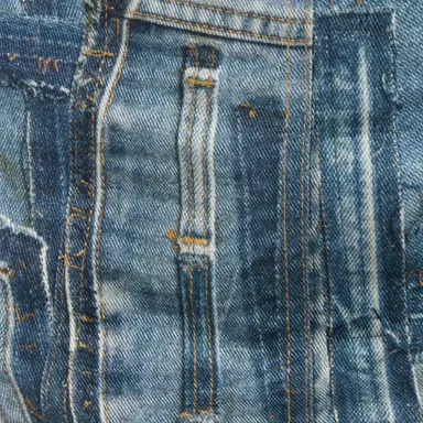 Roberto Cavalli Patchwork Capsule Collection Denim Jacket | Thumbnail 4 Roberto Cavalli Patchwork Capsule Collection Denim Jacket | Thumbnail 4