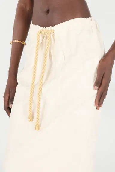 Roberto Cavalli Midi Skirt with Drawstring | Thumbnail 5 Roberto Cavalli Midi Skirt with Drawstring | Thumbnail 5