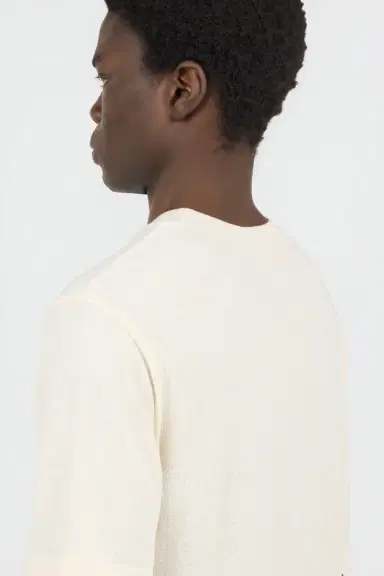 Roberto Cavalli Ivory Knit T-Shirt with Monogram RC | Thumbnail 5 Roberto Cavalli Ivory Knit T-Shirt with Monogram RC | Thumbnail 5