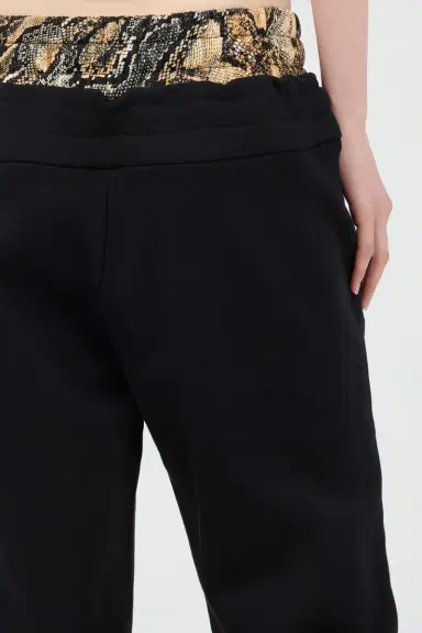 Roberto Cavalli Sports Pants With Python Print Waistband | Thumbnail 5 Roberto Cavalli Sports Pants With Python Print Waistband | Thumbnail 5
