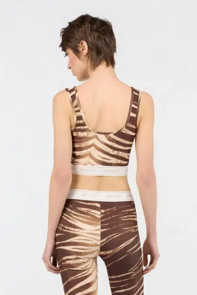Roberto Cavalli Natural Barb Print Top | Thumbnail 3 Roberto Cavalli Natural Barb Print Top | Thumbnail 3