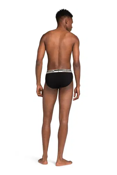 Roberto Cavalli Two-Pack Black Cotton Briefs With Logo Waistband | Thumbnail 3 Roberto Cavalli Two-Pack Black Cotton Briefs With Logo Waistband | Thumbnail 3