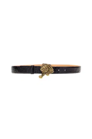 Roberto Cavalli Belt with gold buckle | Thumbnail 1 Roberto Cavalli Belt with gold buckle | Thumbnail 1