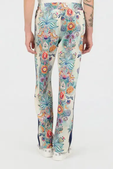 Roberto Cavalli Tropical Garden Print Trousers | Thumbnail 3 Roberto Cavalli Tropical Garden Print Trousers | Thumbnail 3