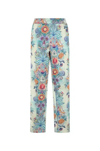 Roberto Cavalli Tropical Garden Print Trousers | Thumbnail 1 Roberto Cavalli Tropical Garden Print Trousers | Thumbnail 1