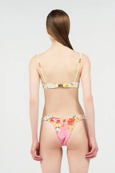 Roberto Cavalli Miami Flowers Print Bikini Top | Thumbnail 3 Roberto Cavalli Miami Flowers Print Bikini Top | Thumbnail 3
