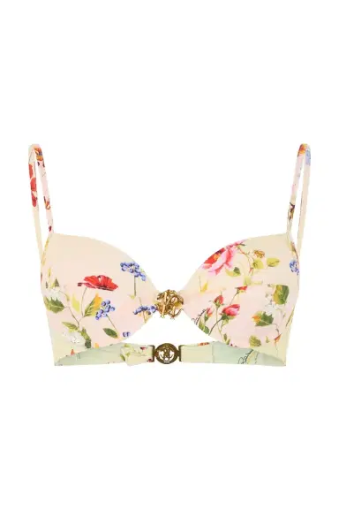 Roberto Cavalli Miami Flowers Print Bikini Top | Thumbnail 1 Roberto Cavalli Miami Flowers Print Bikini Top | Thumbnail 1