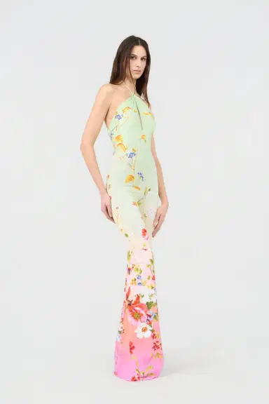 Roberto Cavalli Miami Flowers Print Jumpsuit | Thumbnail 2 Roberto Cavalli Miami Flowers Print Jumpsuit | Thumbnail 2