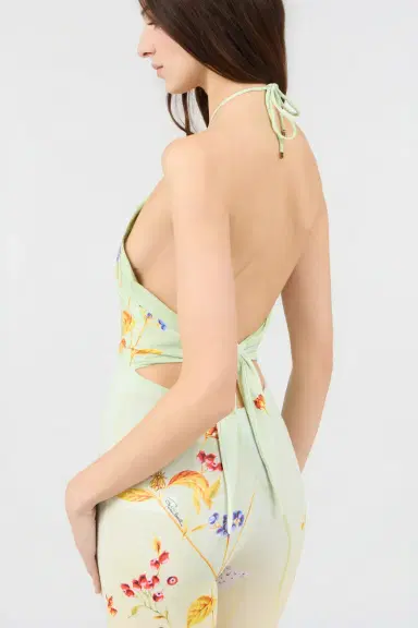 Roberto Cavalli Miami Flowers Print Jumpsuit | Thumbnail 5 Roberto Cavalli Miami Flowers Print Jumpsuit | Thumbnail 5