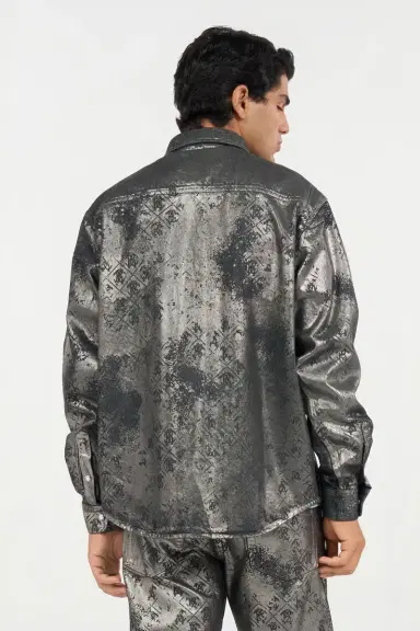 Roberto Cavalli Monogram Print Shirt | Thumbnail 3 Roberto Cavalli Monogram Print Shirt | Thumbnail 3