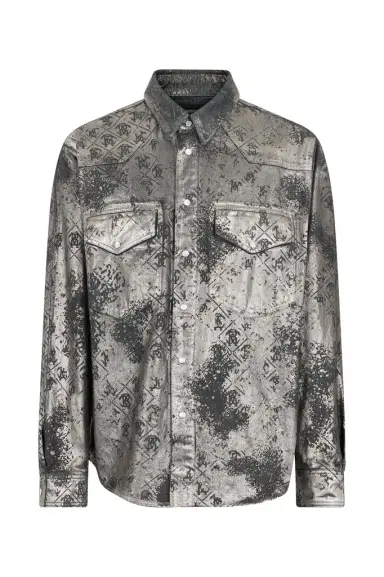 Roberto Cavalli Monogram Print Shirt | Thumbnail 1 Roberto Cavalli Monogram Print Shirt | Thumbnail 1