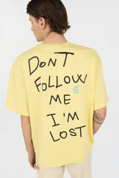 Roberto Cavalli Yellow T-Shirt With Logo | Thumbnail 5 Roberto Cavalli Yellow T-Shirt With Logo | Thumbnail 5