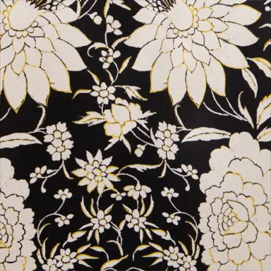 Roberto Cavalli Black and Ivory Floral Print Shirt | Thumbnail 4 Roberto Cavalli Black and Ivory Floral Print Shirt | Thumbnail 4