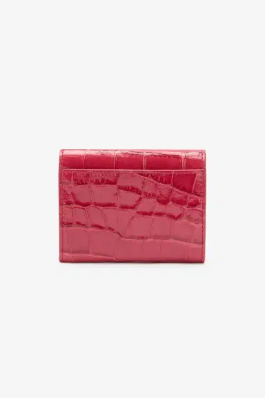 Roberto Cavalli Crocodile-Effect Square Card Holder | Thumbnail 2 Roberto Cavalli Crocodile-Effect Square Card Holder | Thumbnail 2