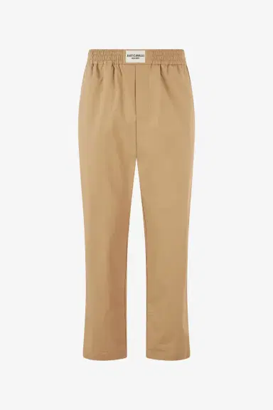 Roberto Cavalli Cotton Pants With Front Logo | Thumbnail 2 Roberto Cavalli Cotton Pants With Front Logo | Thumbnail 2
