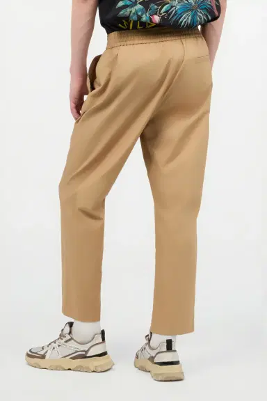 Roberto Cavalli Cotton Pants With Front Logo | Thumbnail 3 Roberto Cavalli Cotton Pants With Front Logo | Thumbnail 3