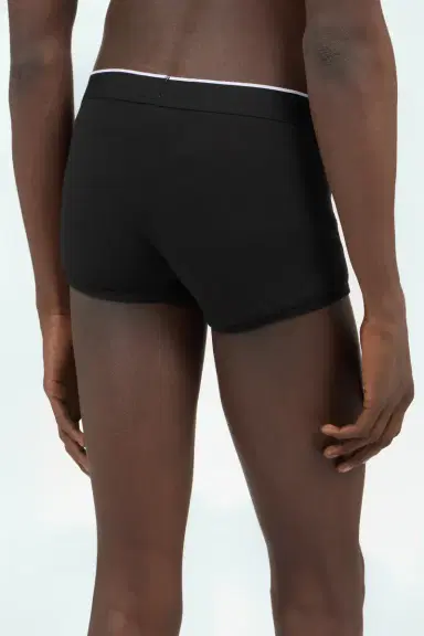 Roberto Cavalli Black Cotton Boxer Shorts Bi-Pack | Thumbnail 5 Roberto Cavalli Black Cotton Boxer Shorts Bi-Pack | Thumbnail 5