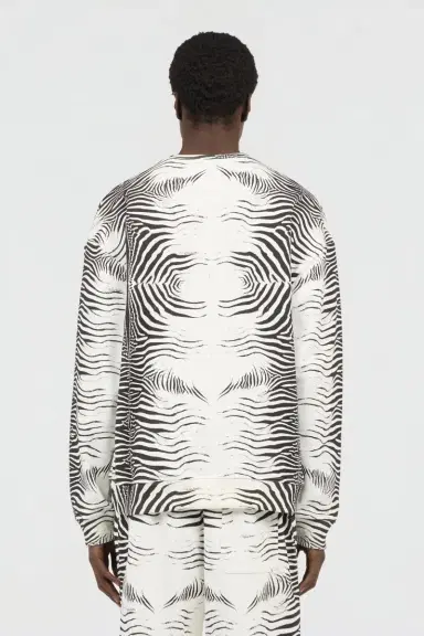 Roberto Cavalli Zebra Print Sweatshirt | Thumbnail 3 Roberto Cavalli Zebra Print Sweatshirt | Thumbnail 3