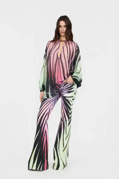 Roberto Cavalli Ray Of Paradise Print Kaftan | Thumbnail 6 Roberto Cavalli Ray Of Paradise Print Kaftan | Thumbnail 6