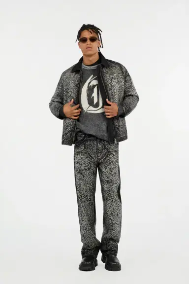 Roberto Cavalli Washed Black Sweater | Thumbnail 6 Roberto Cavalli Washed Black Sweater | Thumbnail 6