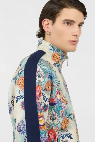 Roberto Cavalli Tropical Garden Print Sweatshirt | Thumbnail 5 Roberto Cavalli Tropical Garden Print Sweatshirt | Thumbnail 5