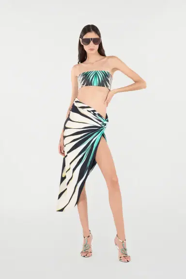 Roberto Cavalli Ray Of Sea Print Sarong | Thumbnail 7 Roberto Cavalli Ray Of Sea Print Sarong | Thumbnail 7