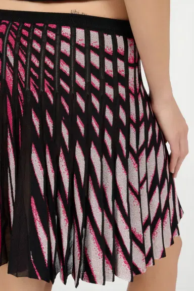 Roberto Cavalli Ray Of Paradise Print Mini Skirt | Thumbnail 5 Roberto Cavalli Ray Of Paradise Print Mini Skirt | Thumbnail 5