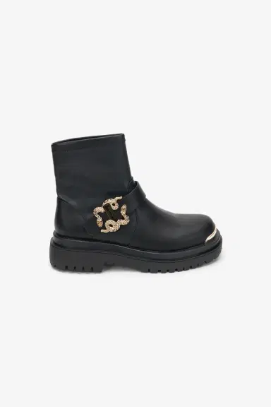 Roberto Cavalli Black Ankle Boots | Thumbnail 2 Roberto Cavalli Black Ankle Boots | Thumbnail 2