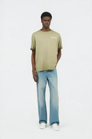 Roberto Cavalli Green T-Shirt with Back Snake Print | Thumbnail 6 Roberto Cavalli Green T-Shirt with Back Snake Print | Thumbnail 6