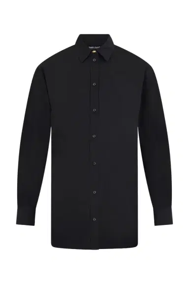 Roberto Cavalli Black Cotton Shirt | Thumbnail 1 Roberto Cavalli Black Cotton Shirt | Thumbnail 1