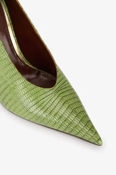 Roberto Cavalli Leather Pumps with Snake Detail | Thumbnail 5 Roberto Cavalli Leather Pumps with Snake Detail | Thumbnail 5