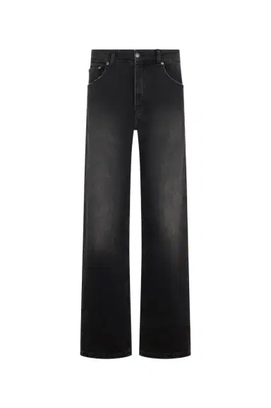 Roberto Cavalli Washed Black Straight Fit Jeans | Thumbnail 1 Roberto Cavalli Washed Black Straight Fit Jeans | Thumbnail 1